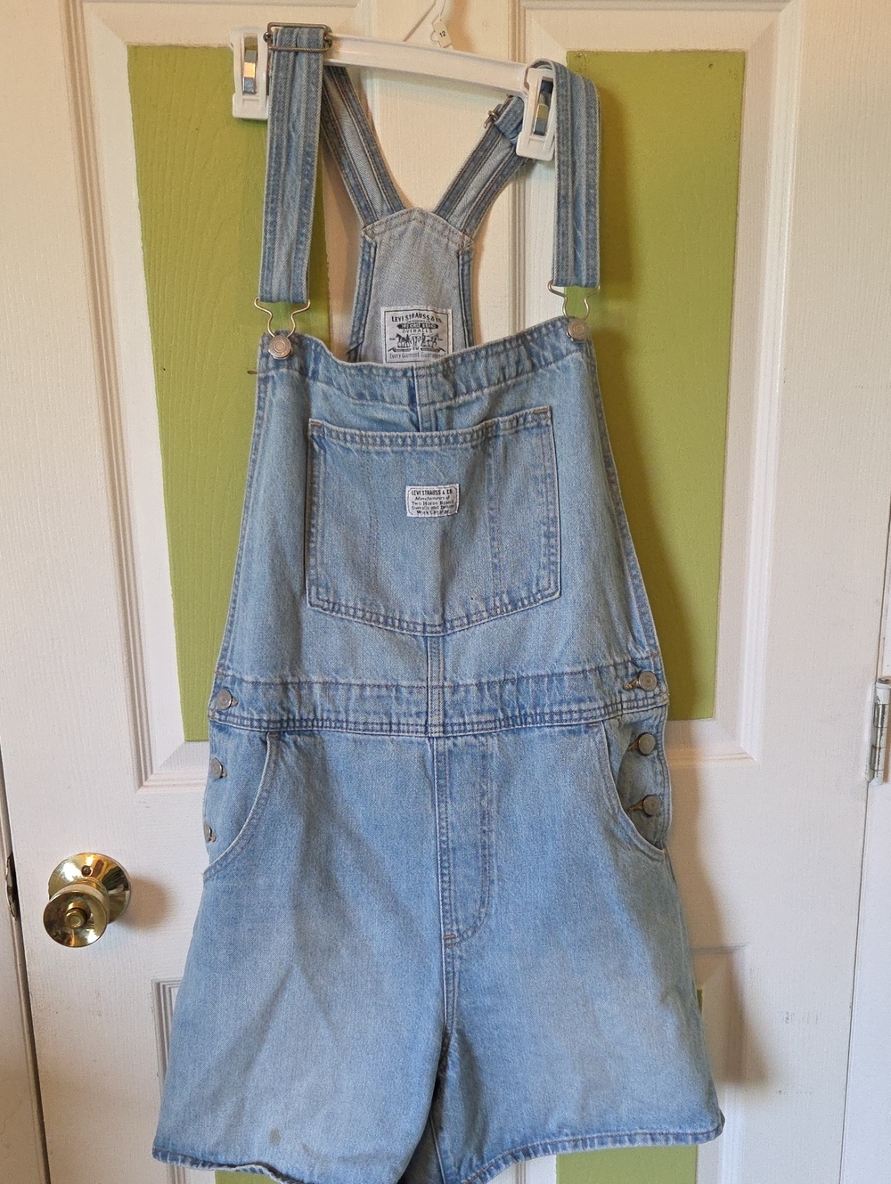 Levi's Women's Denim Overall Shorts